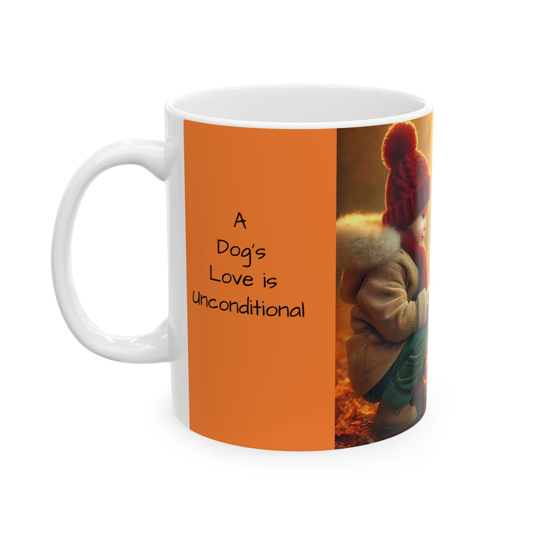 Ceramic Mug - A Dog's Love is Unconditional!