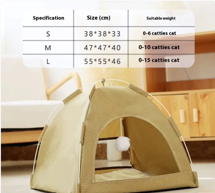 Cathouse and Doghouse Tent