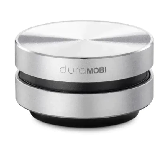 A compact and sleek HummingBird Bone Conduction Bluetooth Speaker, showing a silver color with the brand name visible.