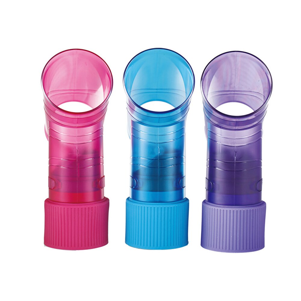 DIY Hair Dryer  red, violet, blue