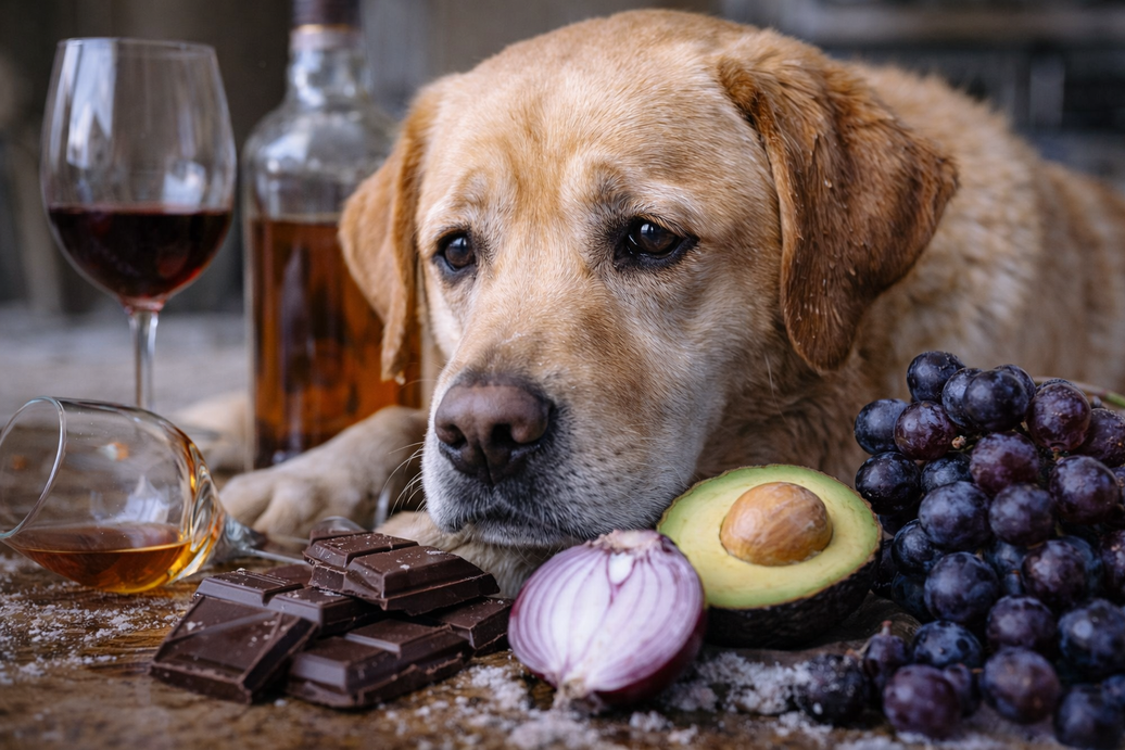 The Silent Killers in Your Kitchen: Foods Dogs Can't Eat