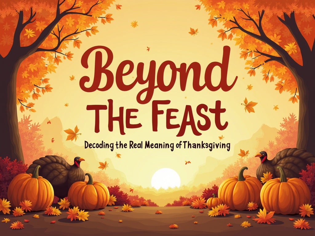 Beyond the Feast: Decoding the Real Meaning of Thanksgiving