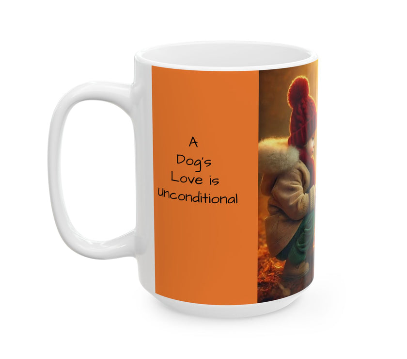 Ceramic Mug - A Dog's Love is Unconditional!