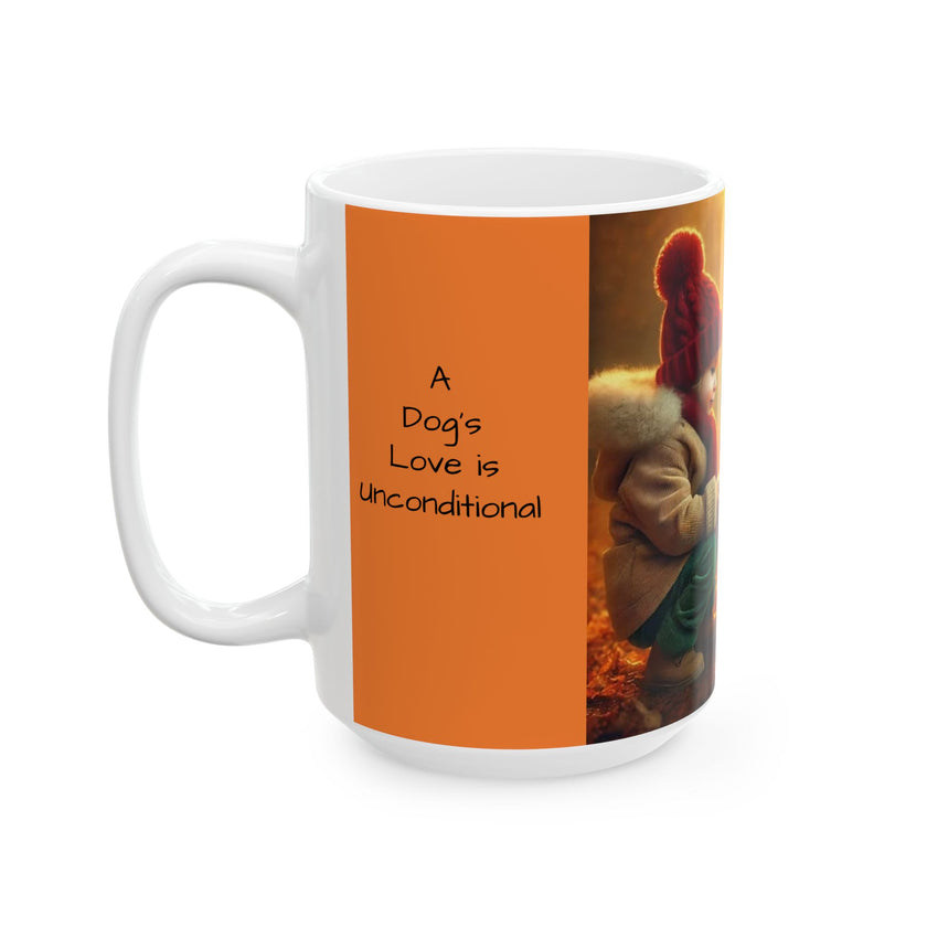 Ceramic Mug - A Dog's Love is Unconditional!