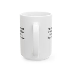 Easter Ceramic Mug-The World is Brighter with a Best Friend