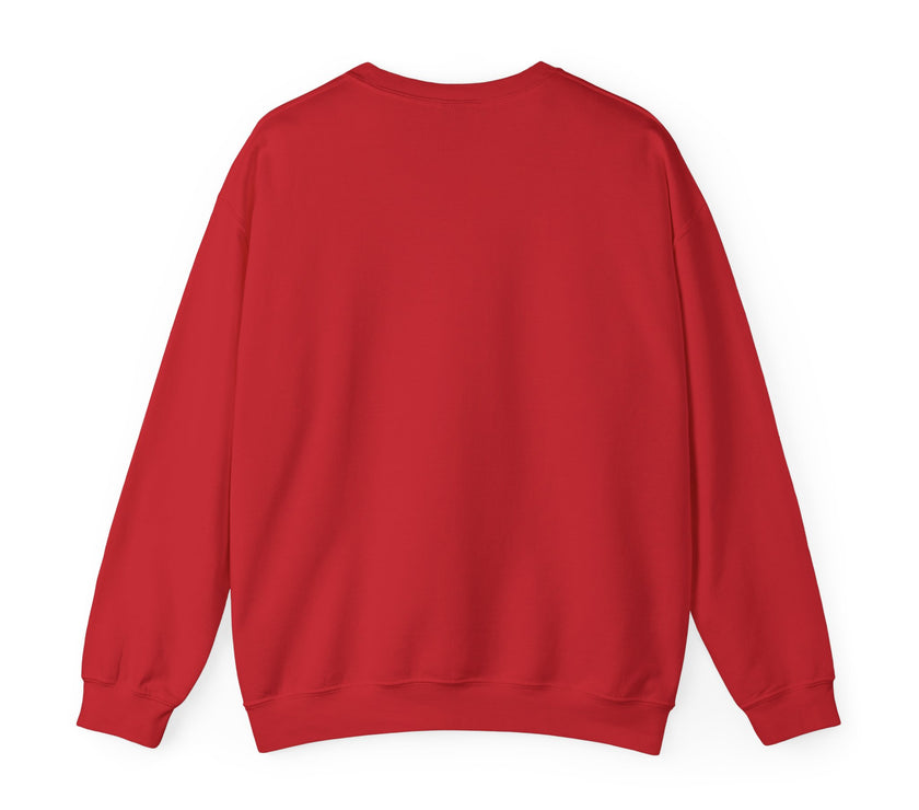 Red sweatshirt on a white background