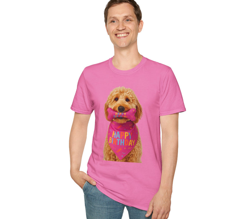 Happy Birthday Dog T-Shirt – Funny Party Shirt for Dog Lovers