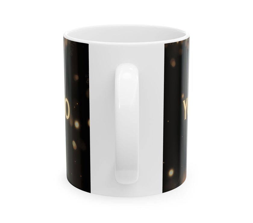 You're In or Out-No In-Between ceramic coffee mug
