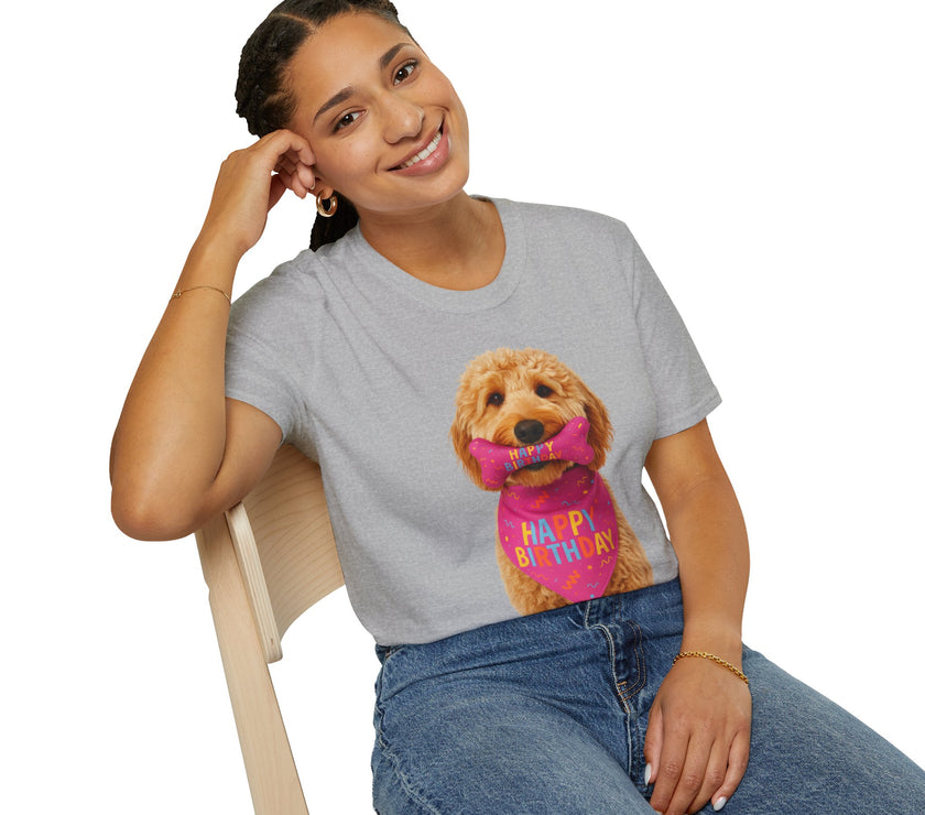 Happy Birthday Dog T-Shirt – Funny Party Shirt for Dog Lovers
