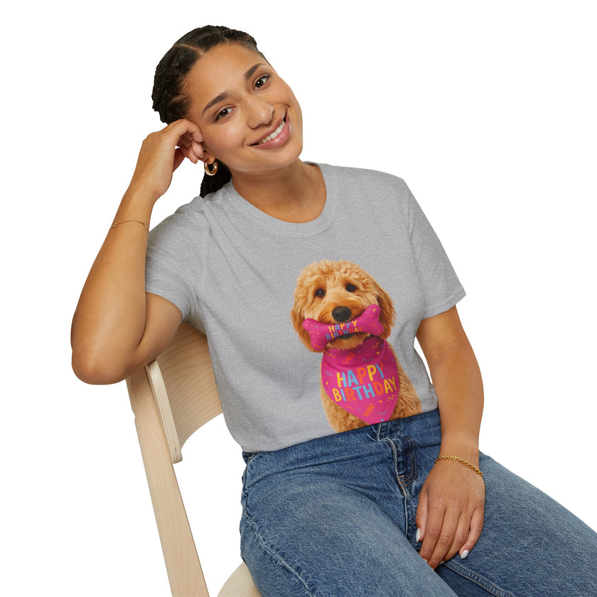 Happy Birthday Dog T-Shirt – Funny Party Shirt for Dog Lovers