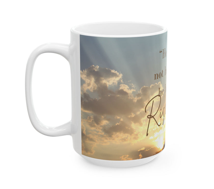 Morning Blessings Mug – Christian Ceramic Coffee Cup