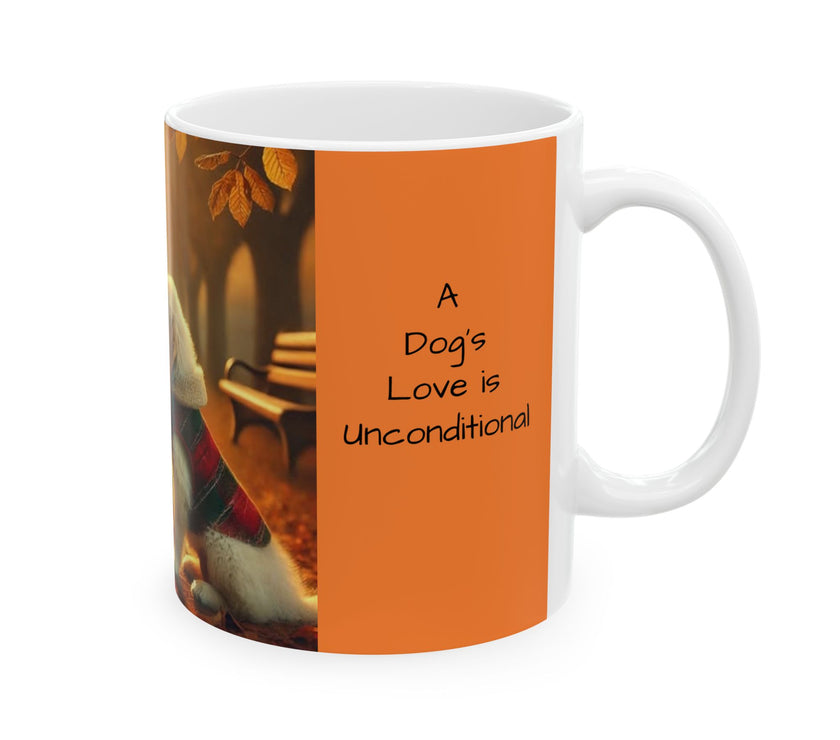 Ceramic Mug - A Dog's Love is Unconditional!