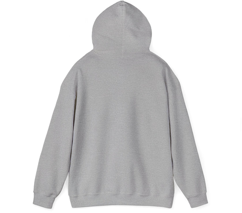 Gray hoodie on a white background