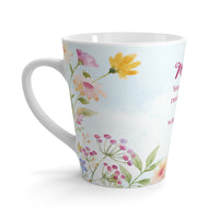 You Gave Me Roots & Wings” – Floral Coffee Cup for Mom