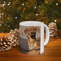 Dog Owner Coffee Mug – “I Work Hard So My Dog Can Have a Better Life”