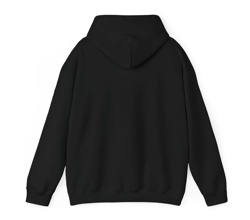 Black hoodie on a white background