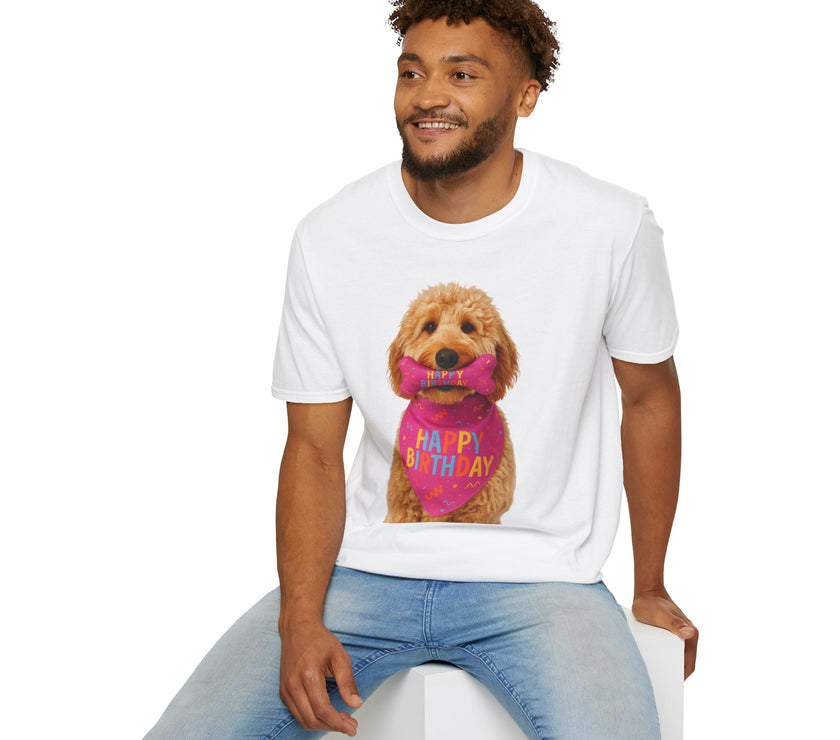 Happy Birthday Dog T-Shirt – Funny Party Shirt for Dog Lovers