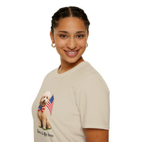 All-American Goldendoodle Lover Freedom Tee Shirt