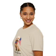 All-American Goldendoodle Lover Freedom Tee Shirt