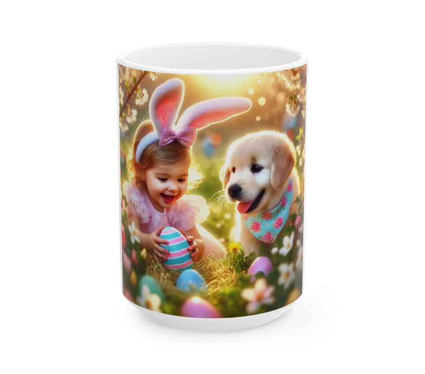 Easter Ceramic Mug: Cherish The Little Things