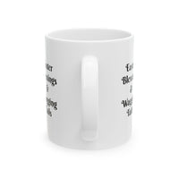 Easter Ceramic Mug - Easter Blessings & Wagging Tails