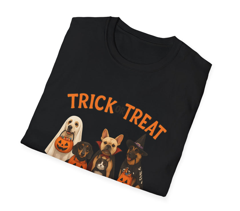 Night of the Howling Hounds — Haunted Dog Squad Trick-or-Treat Tee