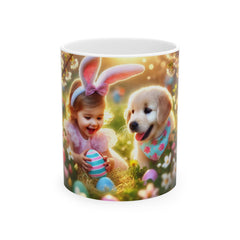 Easter Ceramic Mug: Cherish The Little Things