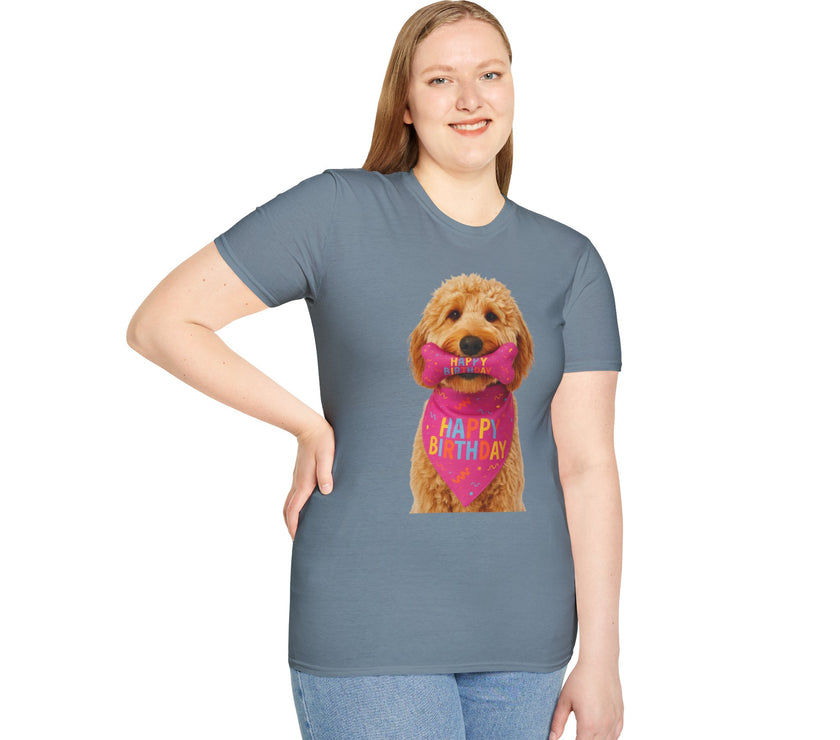 Happy Birthday Dog T-Shirt – Funny Party Shirt for Dog Lovers