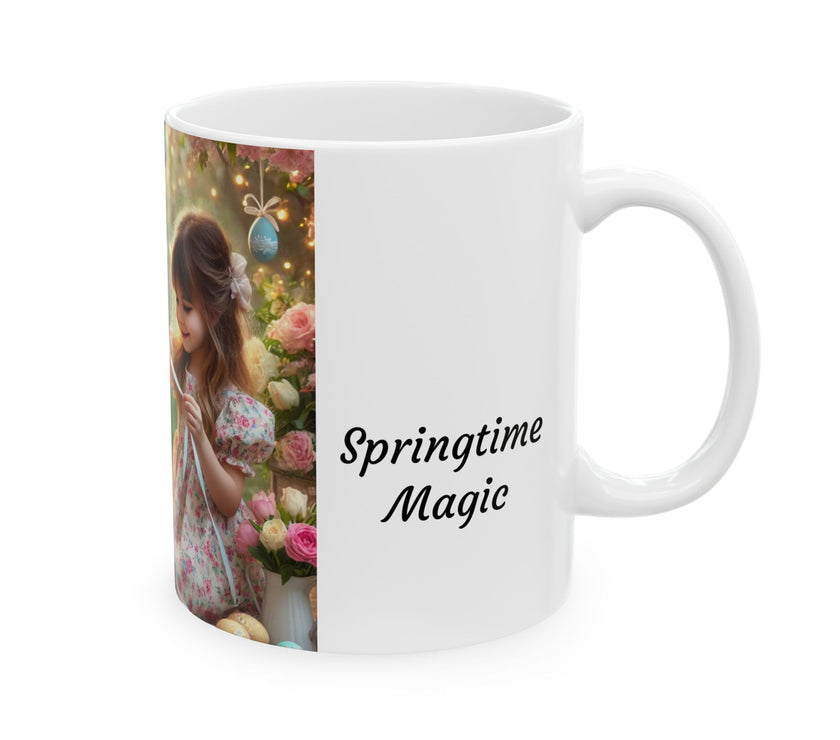 Easter Ceramic Mug - Springtime Magic