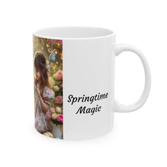 Easter Ceramic Mug - Springtime Magic