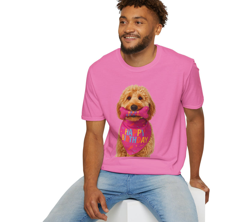 Happy Birthday Dog T-Shirt – Funny Party Shirt for Dog Lovers