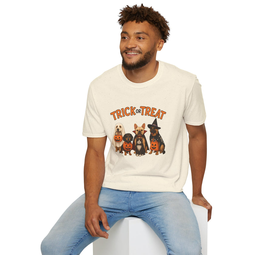 Night of the Howling Hounds — Haunted Dog Squad Trick-or-Treat Tee