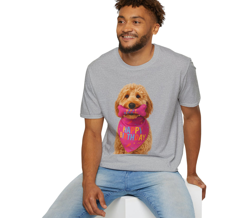 Happy Birthday Dog T-Shirt – Funny Party Shirt for Dog Lovers