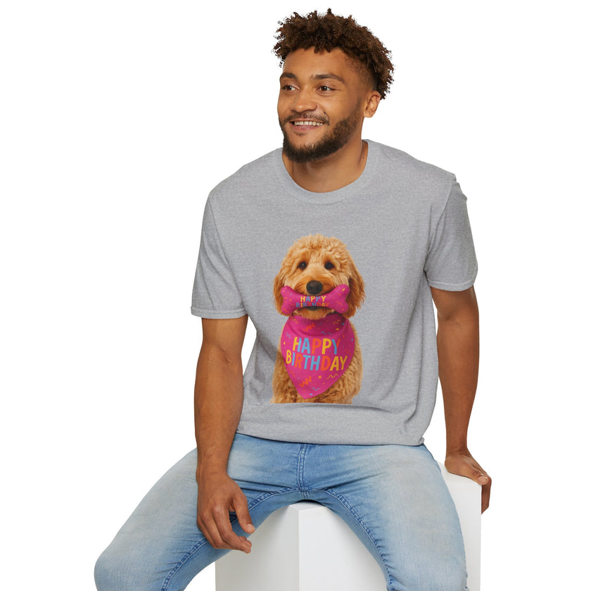 Happy Birthday Dog T-Shirt – Funny Party Shirt for Dog Lovers