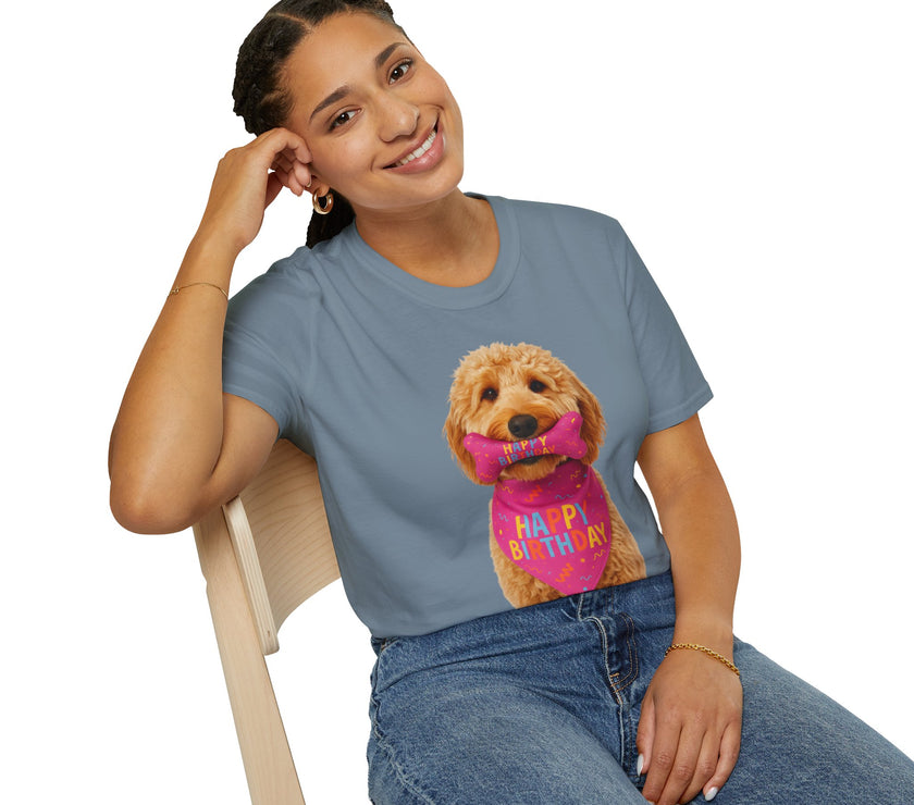 Happy Birthday Dog T-Shirt – Funny Party Shirt for Dog Lovers