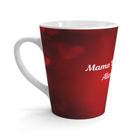 Red Rose Mama Bear Coffee Mug - Gift for Protective Moms
