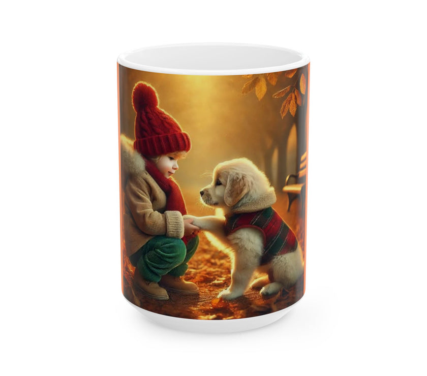 Ceramic Mug - A Dog's Love is Unconditional!
 
