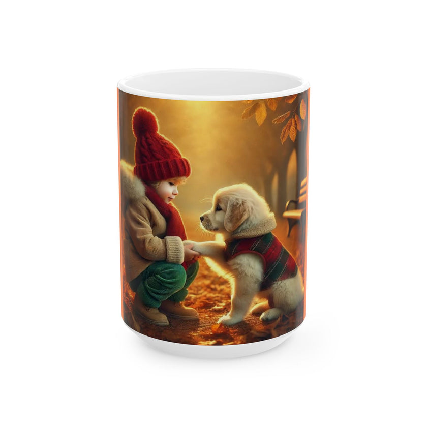 Ceramic Mug - A Dog's Love is Unconditional!
 
