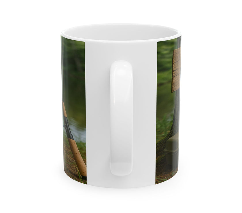 Gone Fishin’ Ceramic Mug for Fishermen