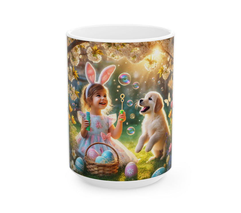 Easter Ceramic Mug - Chasing Dreams & Butterflies