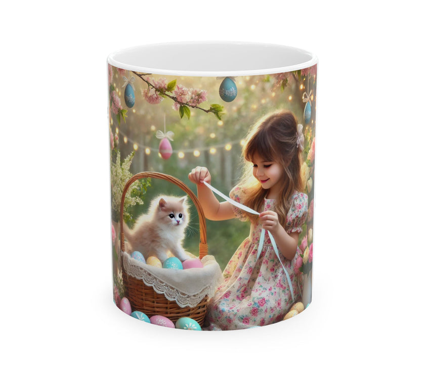 Easter Ceramic Mug - Springtime Magic