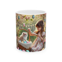 Easter Ceramic Mug - Springtime Magic