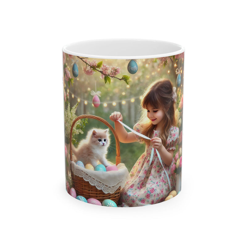 Easter Ceramic Mug - Springtime Magic