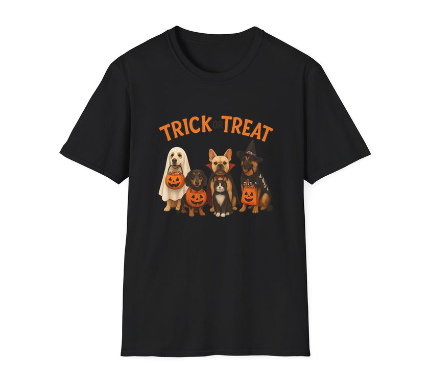 Night of the Howling Hounds — Haunted Dog Squad Trick-or-Treat Tee