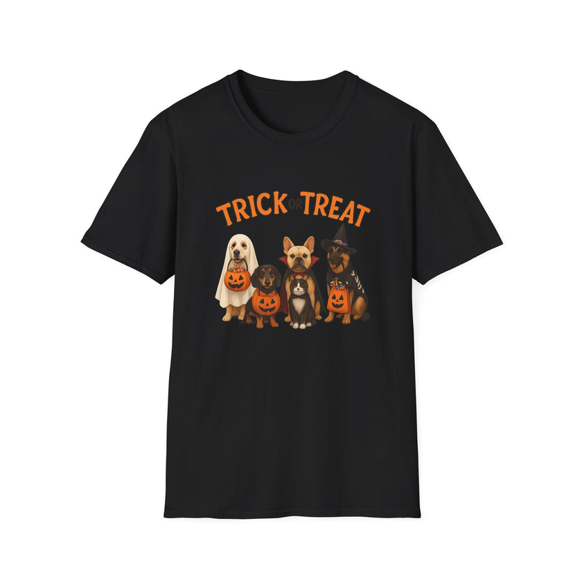 Night of the Howling Hounds — Haunted Dog Squad Trick-or-Treat Tee