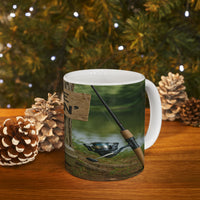 Gone Fishin’ Ceramic Mug for Fishermen
