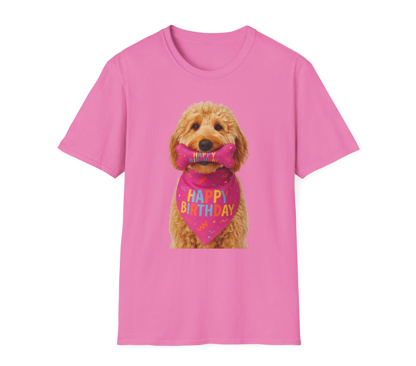 Happy Birthday Dog T-Shirt – Funny Party Shirt for Dog Lovers