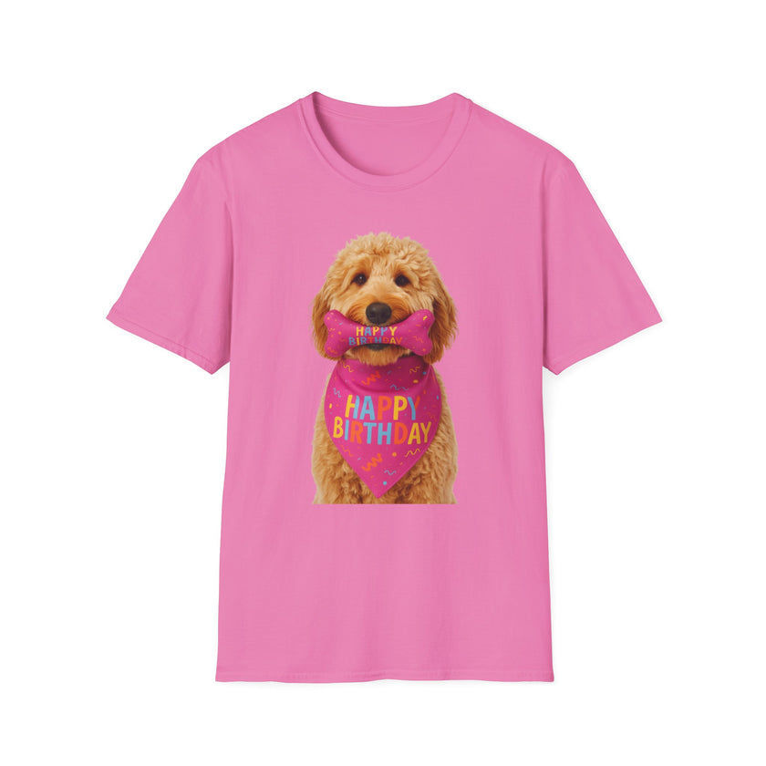 Happy Birthday Dog T-Shirt – Funny Party Shirt for Dog Lovers