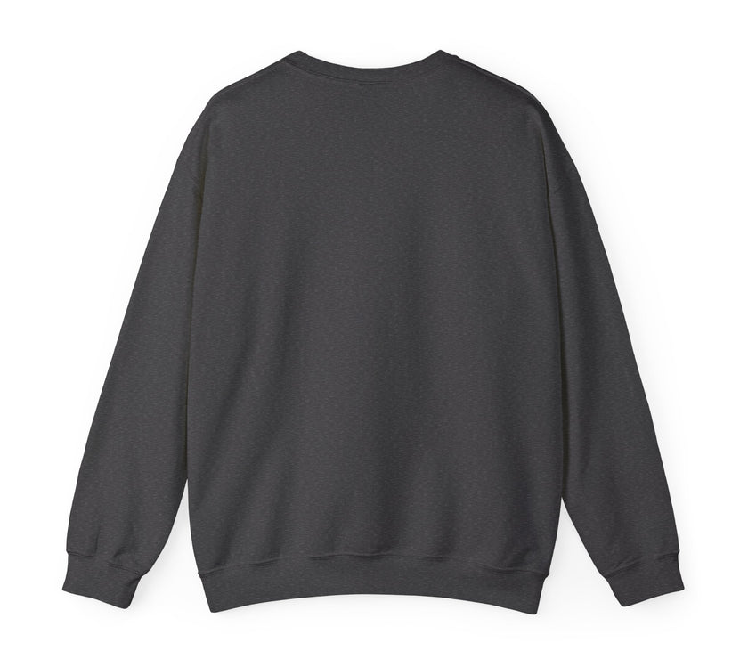 Dark gray sweatshirt on a white background