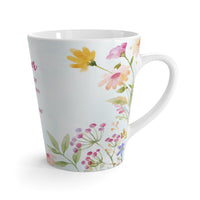 You Gave Me Roots & Wings” – Floral Coffee Cup for Mom